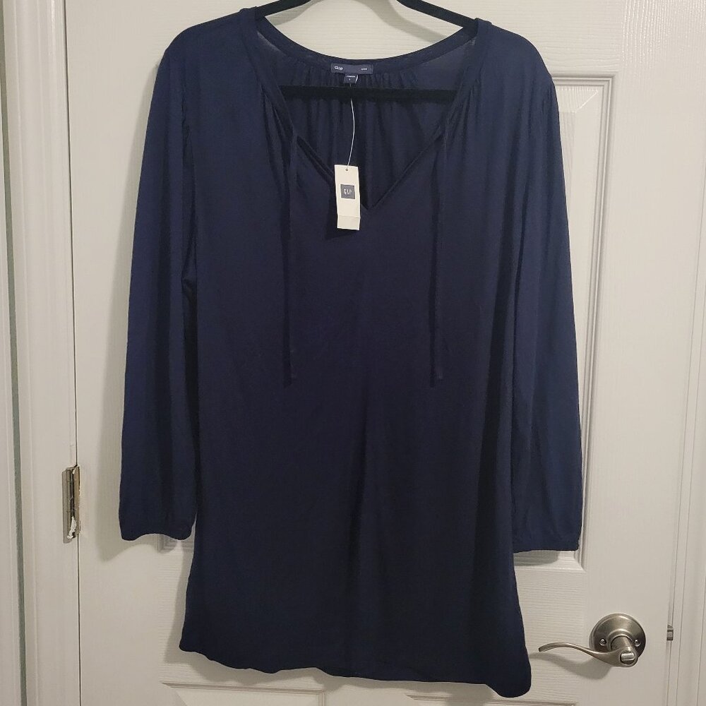 Gap Tunic- 3/4 Sleeve- Size L